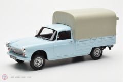 1:18 1967 Peugeot 404 Pick Up Closed Bache Blue
