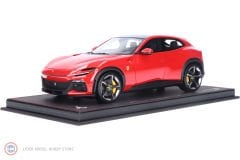 1:18 2022 Ferrari Purosangue Red Corsa 322-Carbon Fiber Roof