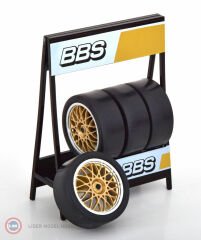 1:18  BBS Motorsport Standlı Jant Lastik Seti