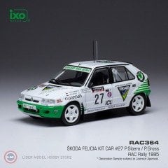 1:43 1995 Skoda Felicia Kit Car #27 Rally Rac Lombard  Sibera Gross