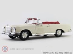 1:18 1967 Mercedes Benz 280 SE Cabriolet