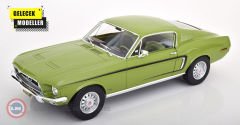 1:12 1968 Ford Mustang Fastback GT - light green metallic