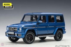 1:18 2017 Mercedes Benz G63 (Designo Mauritius Blue)