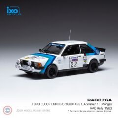 1:43 1983 Ford Escort MKIII RS 1600i #22 RAC Rally