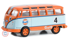 1:64 1964 Volkswagen Samba Bus - Gulf Oil Racing #4