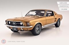 1:18 1967 Ford Mustang GT390 Gold