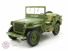 1:18 1944 Jeep Willys Askeri Araç