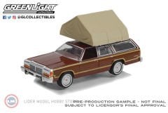 1:64 1979 Ford LTD Country Squire with Camp'otel Cartop Sleeper Tent