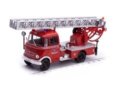 1963 Mercedes Benz L319 Feuerwehr Walsrode mit Drehleiter İtfaiye