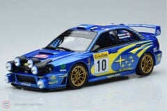 1:18 2002 Subaru Impreza #10 WRC RALLY MONTE CARLO