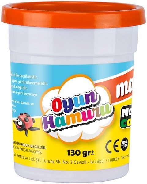 Nova Color Oyun Hamuru Maxı 130 Gr Turuncu Nc-4147