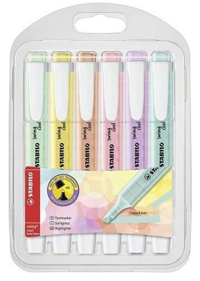 Stabılo Fosforlu Kalem Swıng Cool Pastel 6 Lı 275/16-08