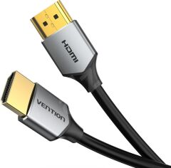 Vention Ultra İnce HDMI Erkek - Erkek HD Kablo 0.5m Gri Alüminyum Alaşımlı Tip