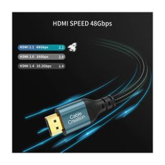 CableCreation CC1082 HDMI - HDMI Kablo 2m 8K Ultra-HD