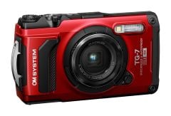 Olympus Om System Tough TG-7 Digital Camera (Red)