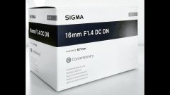 Sigma 16mm f/1.4 DC DN Lens (Canon EF-M Mount)