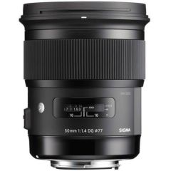 Sigma 50mm F1.4 DG HSM Art Serisi DSLR Lens(Nikon Uyumlu)