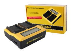 Patona NP-F970 SONY  İkili Dual Lcd Usb Charger