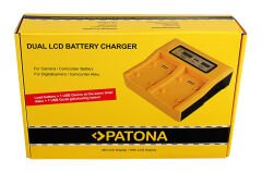 Patona NP-F970 SONY  İkili Dual Lcd Usb Charger