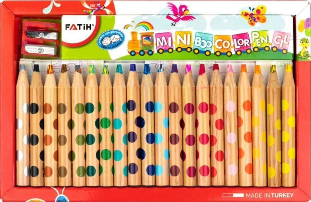 Fatih Kuru Boya Miniboo Natural 20 Renk