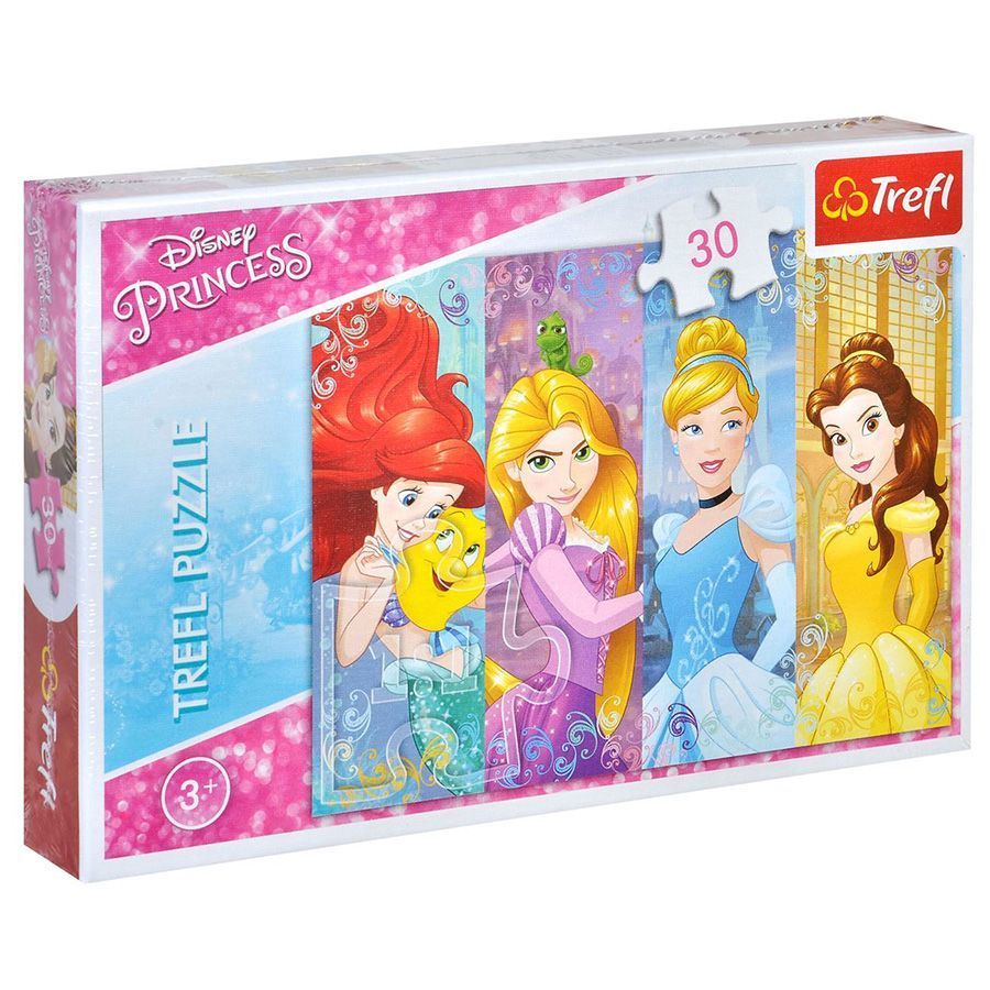 Trefl Puzzle 30 Parça (27x20 Cm) Fairytale Princesses / Disn