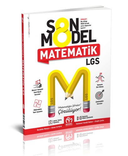 8.Sınıf Son Model Matematik Soru Bankası