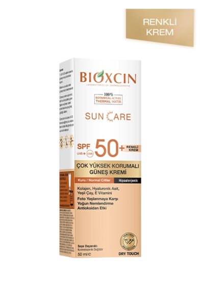Bioxcin Sun Care Kuru Ciltler İçin Renkli Güneş Kremi