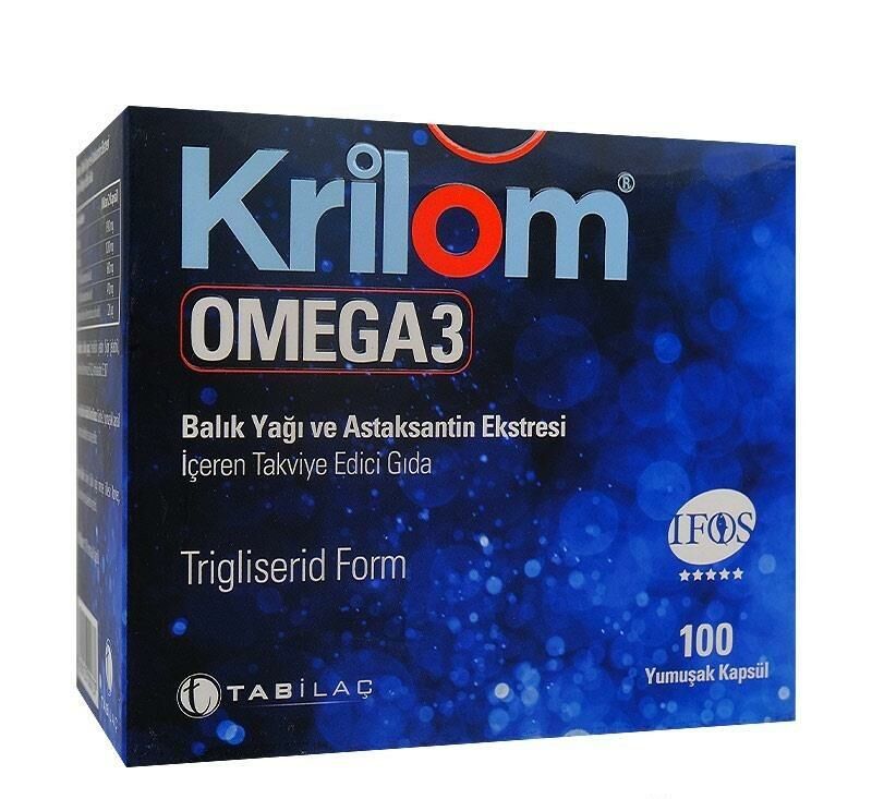 Krilom Omega-3 100 Yumuşak Kapsül