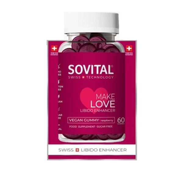Sovital Make Love Libido Arttırıcı 60 Vegan Gummy