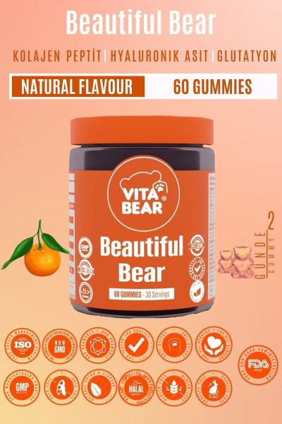 Vita Bear Beautiful Bear 60 Gummy