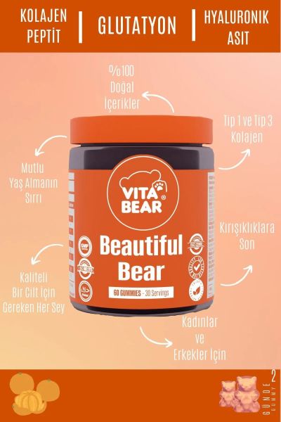Vita Bear Beautiful Bear 60 Gummy
