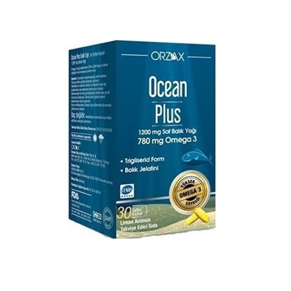 Ocean Plus Omega 3 1200 Mg 30 Kapsül