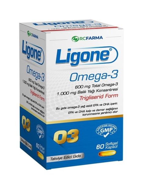Ligone Omega 3 - 60 Kapsül