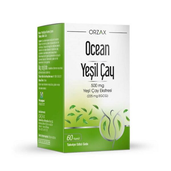 Ocean Green Tea 500 mg 60 Kapsül