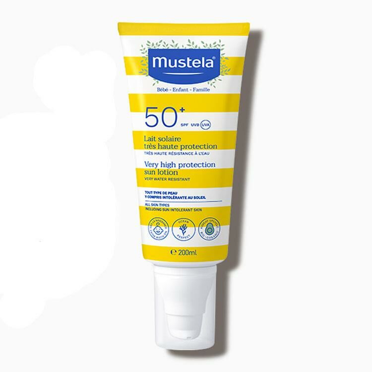 Mustela Very High Protection Sun Lotion SPF50+ 200 ml