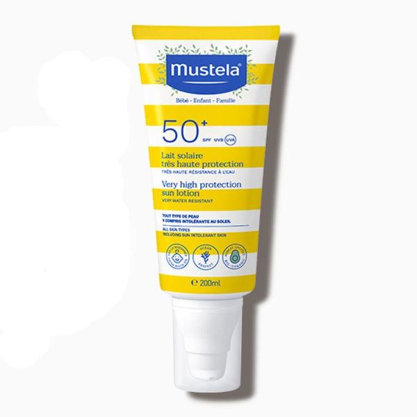 Mustela Very High Protection Sun Lotion SPF50+ 200 ml