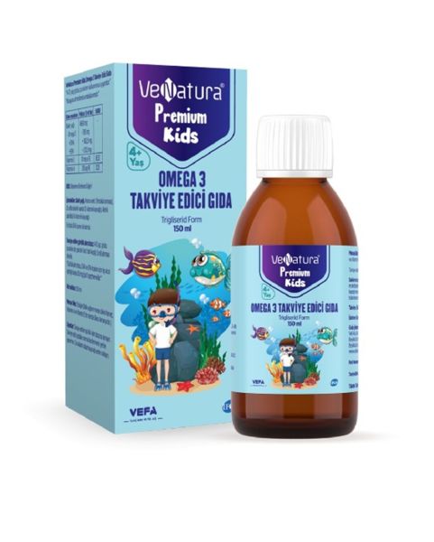 VeNatura Premium Kids Omega 3 Şurup 150 ml