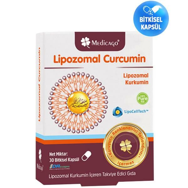Medicago Lipozomal Curcumin 30 Kapsül