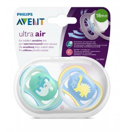 Avent Ultra Air Emzik 18m+ Erkek