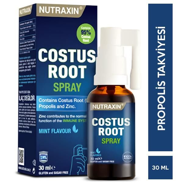 Nutraxin Costur Root Nane Aromalı Sprey 30 ml