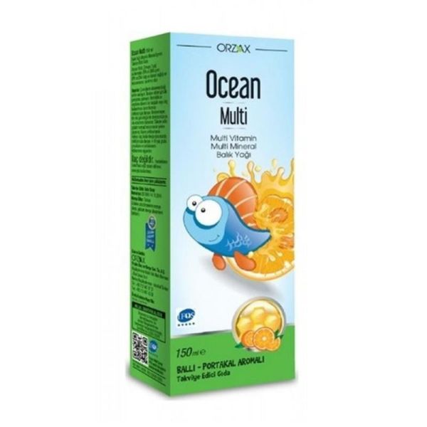 Ocean Multi Şurup Ballı Portakallı 150 ml
