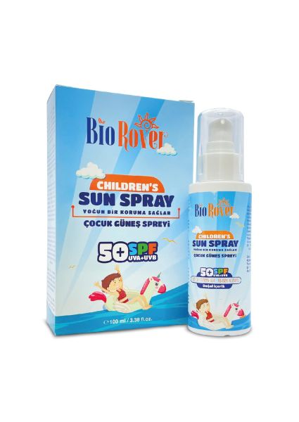 BioRover Çocuk Güneş Spreyi SPF 50+ 100 ml