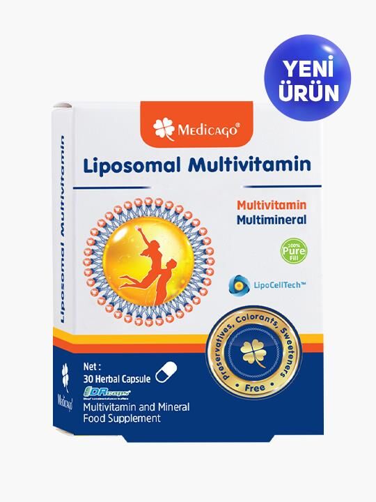 Medicago Lipozomal Multivitamin 30 Kapsül