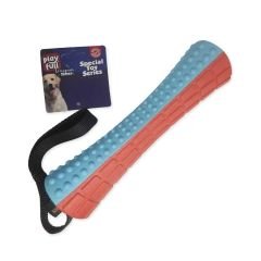 Playfull Sesli Lüx Köpek Eğitim Oyuncağı 37x5 Cm Turuncu