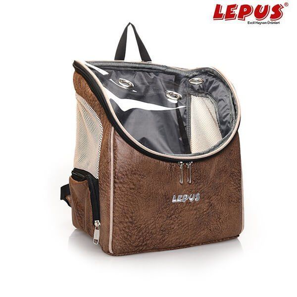 Lepus Sırt Çantası Sütlü Kahve 30x25x40h cm