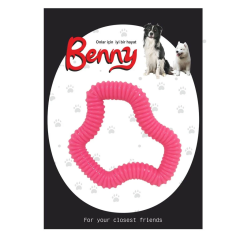 Benny Köpek Oyuncağı Sert 11 x 10 cm Pembe