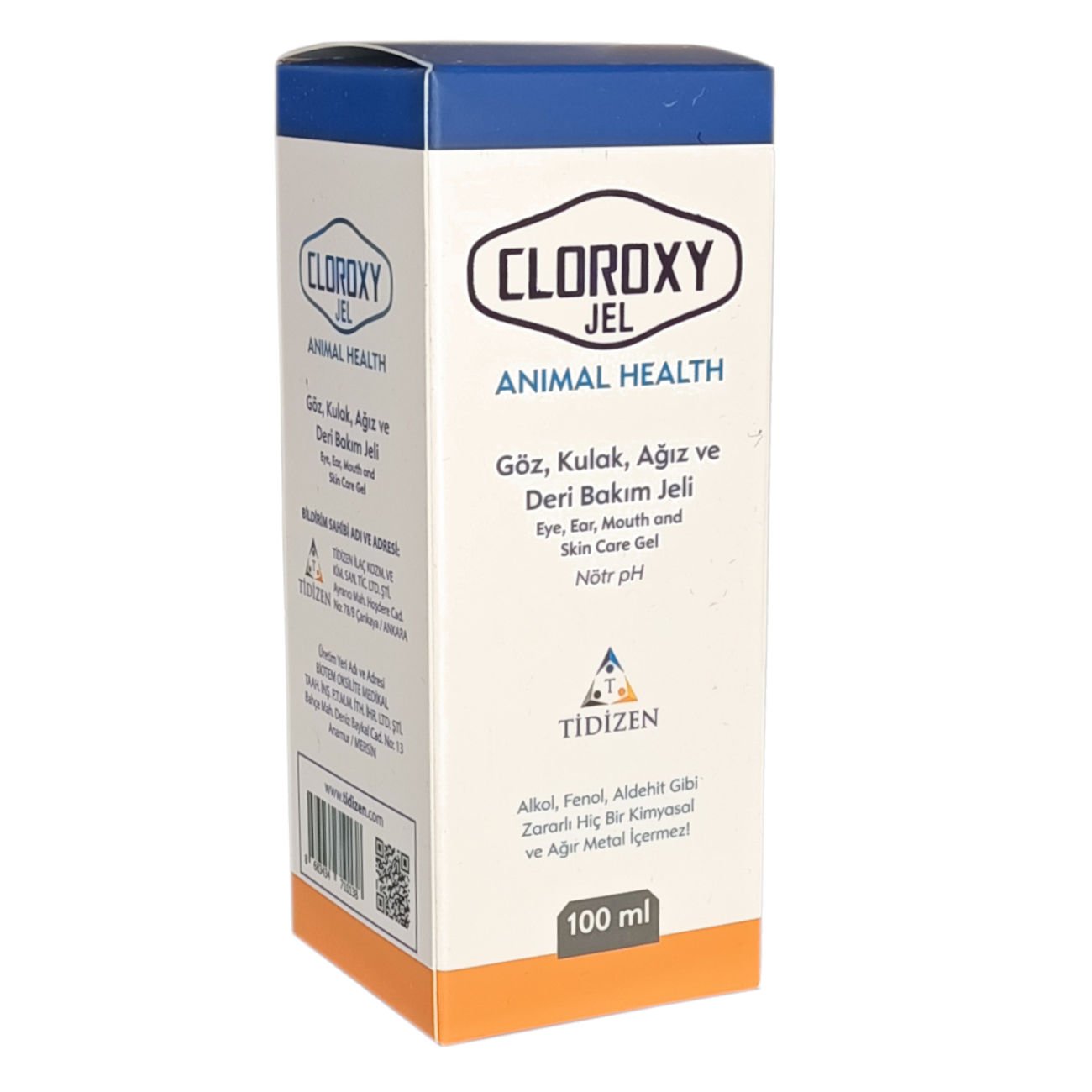 Cloroxy Jel Kedi Köpek Göz, Kulak, Ağız Ve Deri Bakım Jeli 100 ml