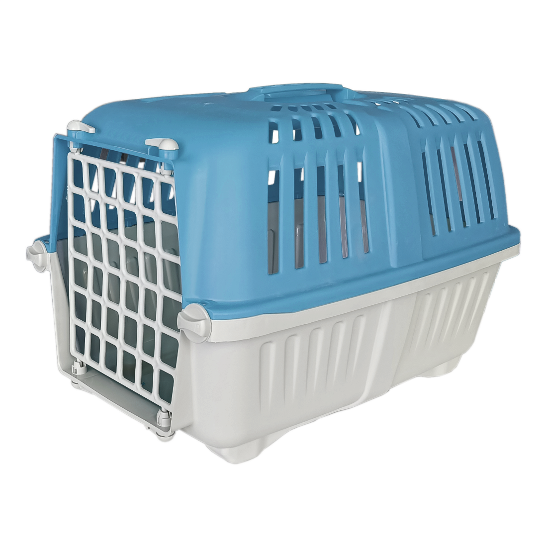 Markapet Sert Plastik Kedi Köpek Taşıma Çantası 28 X 44 X 32 cm Mavi