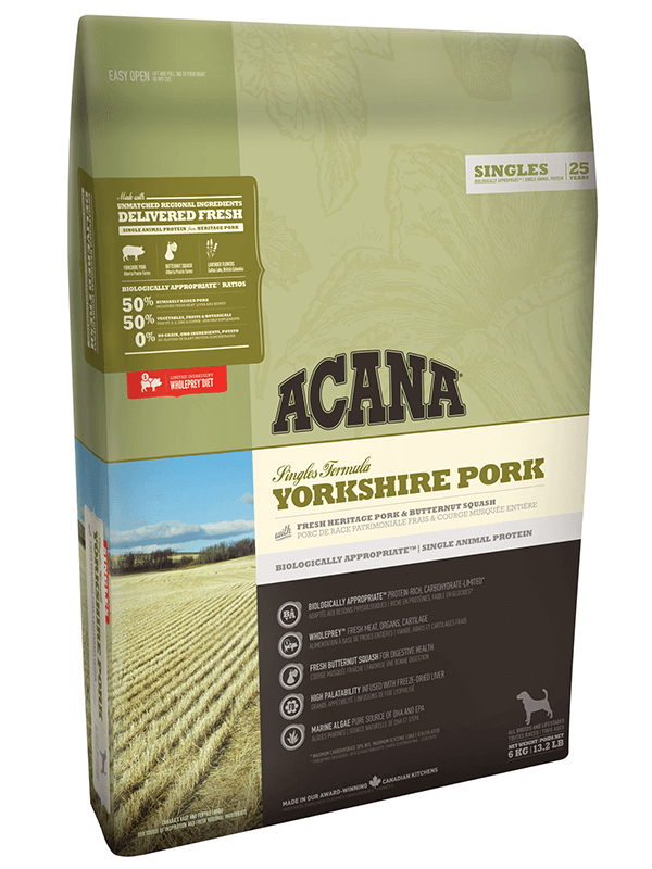 Acana Yorkshire Pork Tahılsız Domuz Etli Köpek Maması 2 Kg