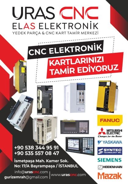 CNC ELEKTRONİK KART TAMİRİ